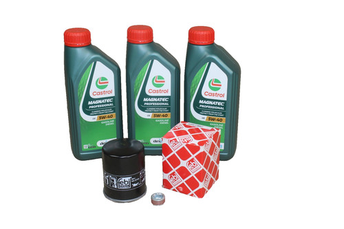 Kit cambio olio castrol - cambio,