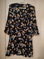 Abito a fiori Zara nuovo taglia L