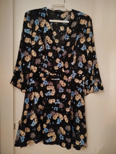 Abito fiori zara nuovo - a,