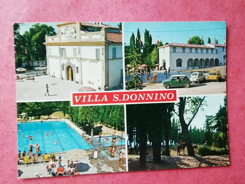 Cartolina villa donnino o - villa, s.