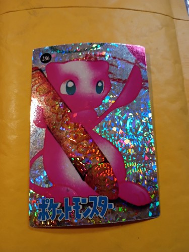 Carta pokemon vintage mew holo - vintage,