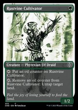MTG RUSTVINE CULTIVATOR 455 FOIL EXC COMPLEAT COLTIVATORE ONE X EN