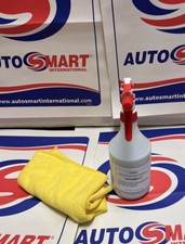 Autosmart Finish Interior Trim medicazione pneumatici e motore 600 ml flacone spray e panno