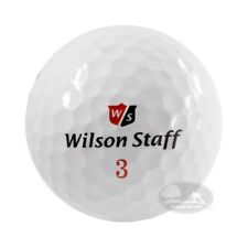 50 Wilson Staff DX2DX3 Soft palline da golf usate Cat. 5 Stelle (PEARL)