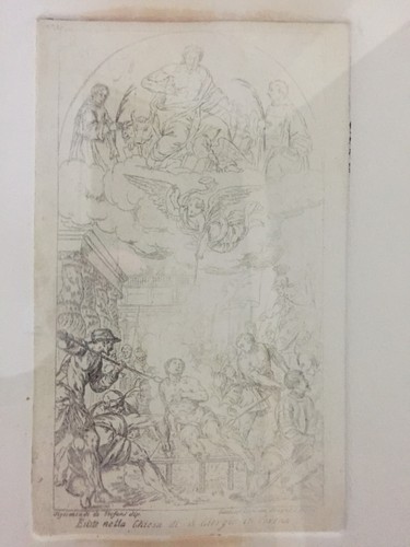 Quadro incisione pala - quadro,