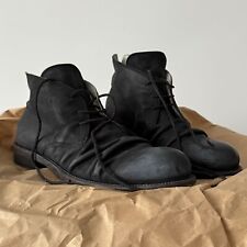 Stivaletti uomo 10seiotto pelle rovesciata avant garde scuri taglia 42