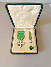 ORDINE S.S. MAURIZIO E LAZZARO CAV. IN ORO CON MIGNON E BOTTONE IN SCATOLA