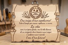 Targa Legno Personalizzata