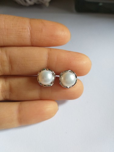 Carini orecchini con perle - orecchini,