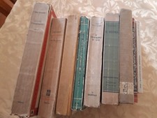 Lotto 9 libri romanzi antichi