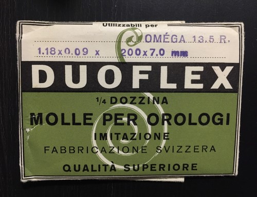 Molla per orologio omega 5 - molla, 13.5