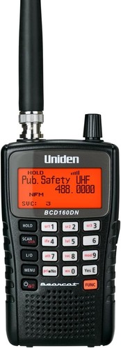 Uniden bcd160dn scanner - uniden,