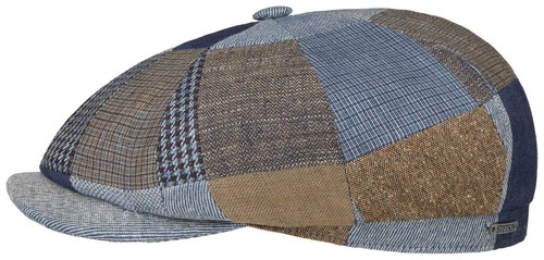 Stetson silk linen patchwork - stetson, silk/linen