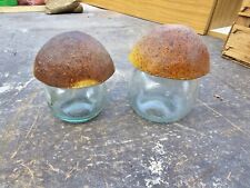 VASETTI VETRO FUNGHI