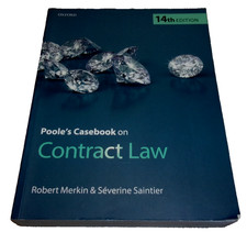 Poole casebook contract - casebook,