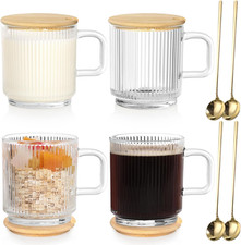 4 Pezzi Tazze Cappuccino