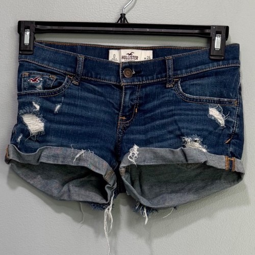 Pantaloncini denim hollister - pantaloncini,
