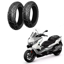 KIT 2 GOMME 120/80-12 65J
