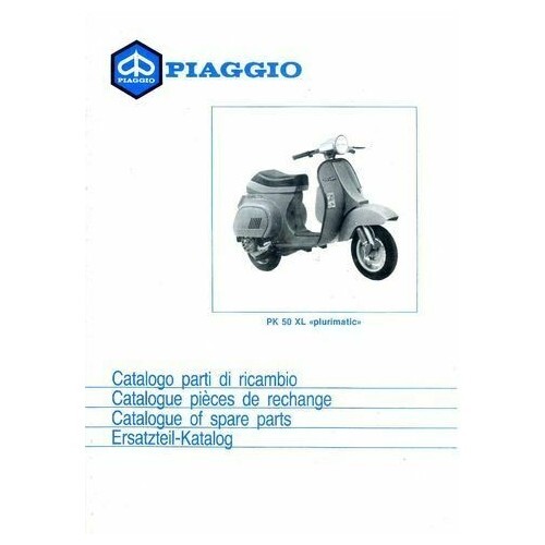 Catalogo ricambi vespa - catalogo, xl