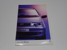 VOLKSWAGEN SHARAN CL GL CARAT DEPLIANT BROCHURE PROSPEKT ITALIANO (AS22)