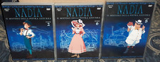 LOTTO 3 DVD ANIME ANNI 80 NADIA IL MISTERO DELLA PIETRA AZZURRA 2,6,8 Edizione 1