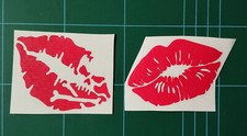 ADESIVO PRESPAZIATO PER AUTO TUNING BACIO LABBRA LIPS 048 LADY CAR