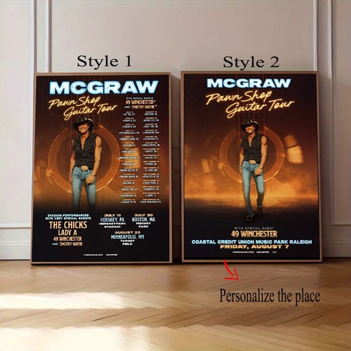 Poster mcgraw pawn shop guitar - mcgraw,