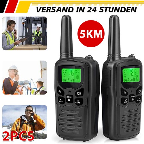 Walkie talkie 5km radio - walkie,