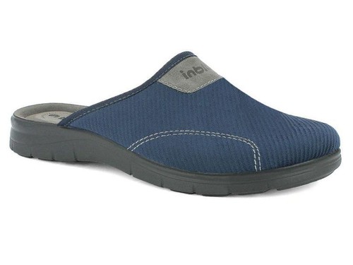 Pantofole uomo inblu velluto - pantofole,