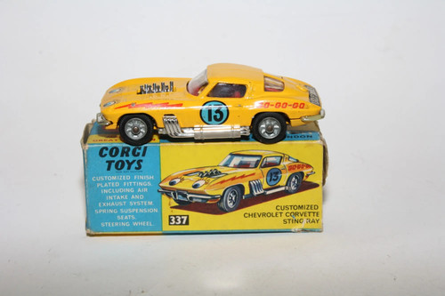 Stock car corgi - car,