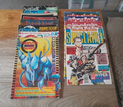 Vintage gaming magazines - vintage,