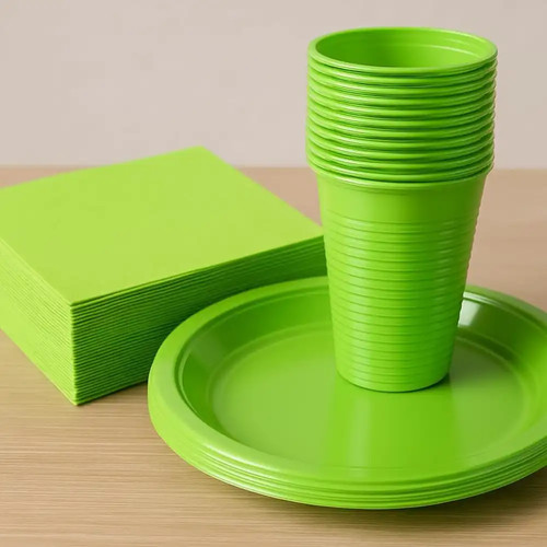 Set party verde lime - set,