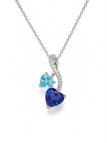 Collana cuore argento 925 - collana,