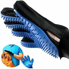 GUANTO PER PELI CANE GATTO SPAZZOLA CARDATORE MASSAGGIANTE TOELETTATURA TOUCH