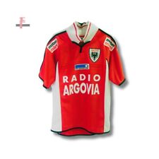 Aarau Home Jersey 2002/03 - Signed #7 De Napoli