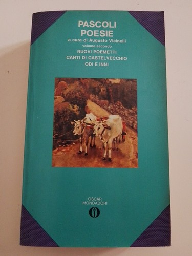 Pascoli poesie volume 2 - pascoli, poesie,