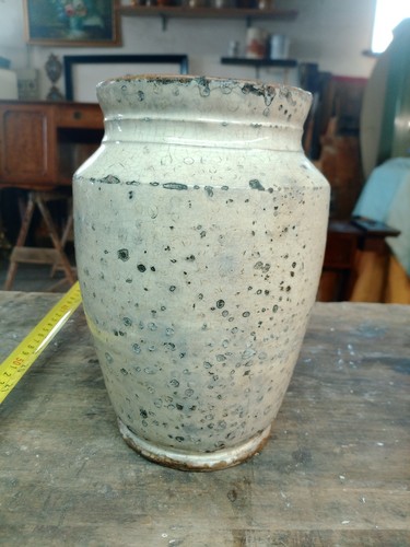 Vaso albarello terracotta - albarello,