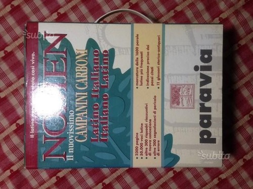 Vocabolario latino italiano - vocabolario,