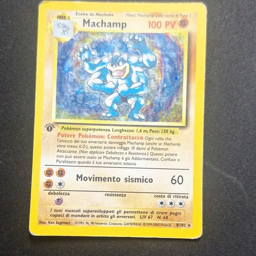Wizards machamp 102 1ª - wizards,