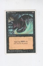 carta MAGIC THE GATHERING ita RITO OSCURO interruzione bianca