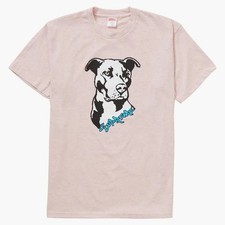 T-shirt Supreme Pitbull - rosa