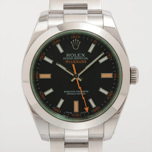 Rolex milgauss 116400gv ss - milgauss,
