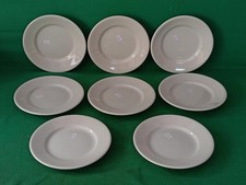 SET 8 PIATTI FRUTTA/DESSERT PORCELLANA DURISSIMA RICHARD GINORI ARISTON. CZ45