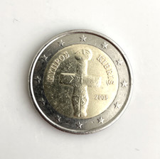 MONETA 2 EURO CIPRO 2008