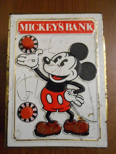 Mickeys bank salvadanaio - mickeys, bank-salvadanaio