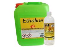 Bioetanolo ETHALINE Combustibile Liquido per Stufe Biocaminetti 1L. 10L.