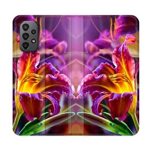 Housse cuir portefeuille - , pour