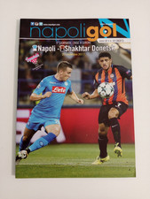 br rivista"napoli gol", partita napoli-shakhtar donetsk,programma ufficiale 2017