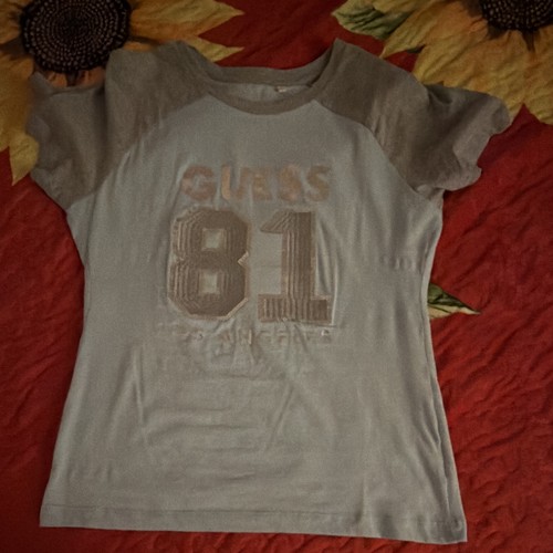 Shirt guess bianca grigia - bianca,