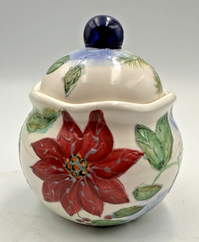 Vaso natalizio poinsetta - vaso,